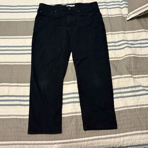 Amazon Essentials Men's Black Twill Pants